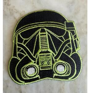 Star Wars Rogue One Death Trooper Glow in the Dark Iron On Patch